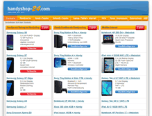 Tablet Screenshot of handyshop-24.com